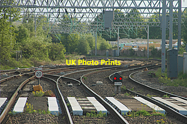 Photo 6"x4" The railway line to Pleck Walsall c2009