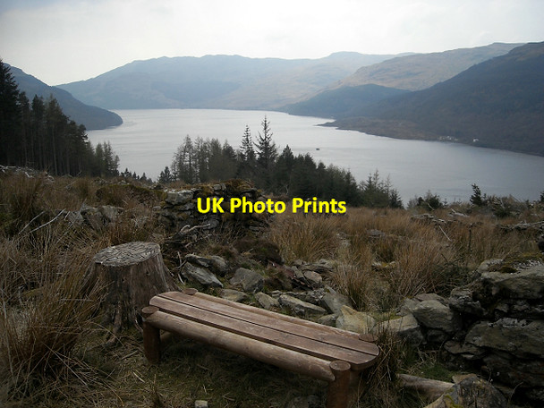 Photo 6"x4" Viewpoint Above Loch Goil Lochgoilhead c2009