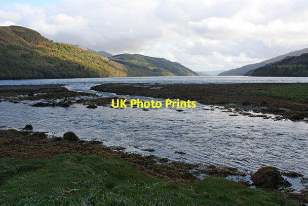 Photo 6"x4" Mouth of Croe Water Ardgartan c2009