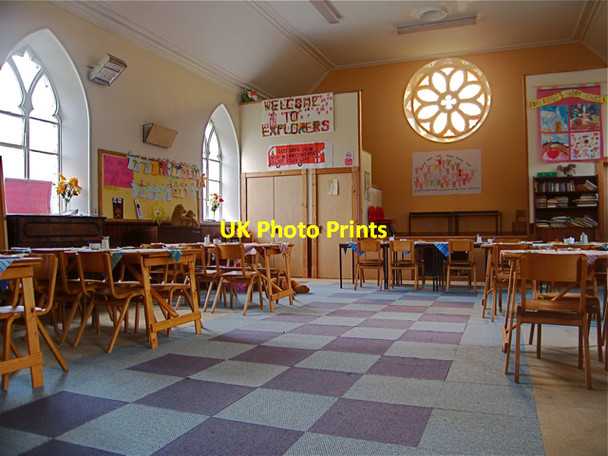 Photo 6"x4" Newburgh: The Church Hall Corner Cafe ready for business Newburgh\/NJ9925 c2009
