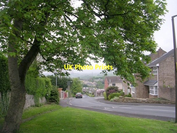Photo 6"x4" Kenmore Road - Whitcliffe Road Cleckheaton c2009
