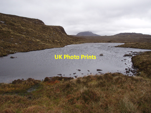 Photo 6"x4" Lochan east of Meall na Braclaich Loch a' Chroisg\/NC2115 c2009