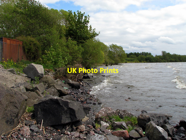 Photo 6"x4" Lough Neagh shoreline Antrim c2009