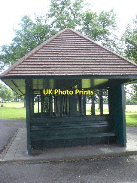 Photo 6"x4" Covered seating, Ruskin Park SE5 Brixton\/TQ3175 c2009