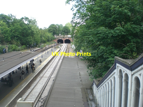 Photo 6"x4" Denmark Hill Railway Station platforms SE5 Brixton\/TQ3175 c2009