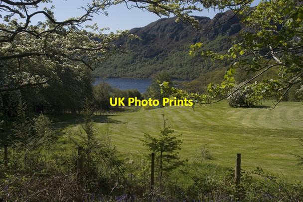 Photo 6"x4" River Ewe and Inveran Garden Pool Crofts c2009