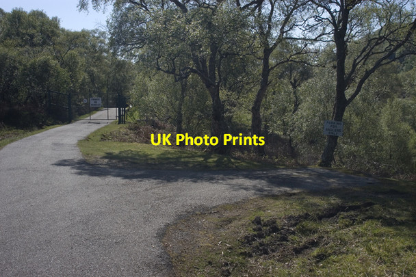 Photo 6"x4" Turning and parking space on road to Kernsary Pool Crofts c2009