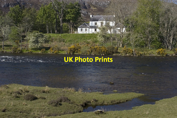 Photo 6"x4" House in trees Londubh c2009