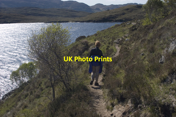 Photo 6"x4" Track by Loch Kernsary Londubh c2009