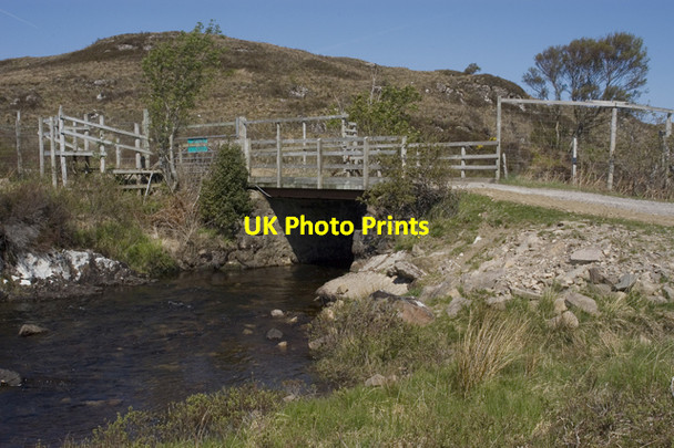 Photo 6"x4" Bridge over River Inveran Londubh c2009