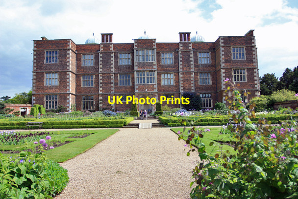 Photo 6"x4" Doddington Hall, rear elevation Doddington\/SK9070 c2009