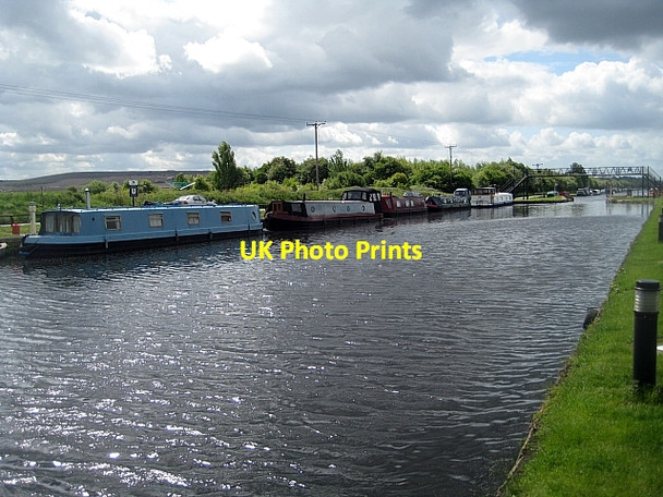 Photo 6"x4" Stanley Ferry moorings Wakefield\/SE3320 c2009
