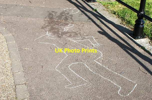 Photo 6"x4" Crime Scene?, Riverside, Upton-Upon-Severn Upton upon Severn c2009