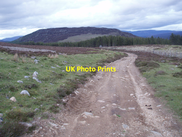 Photo 6"x4" Moorland track below Creag Mhor Strone\/NH7100 c2009