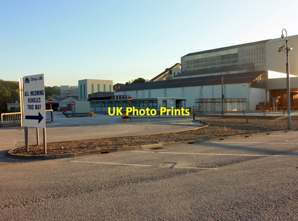 Photo 6"x4" Chalk quarry works buildings Melton\/SE9726 c2009