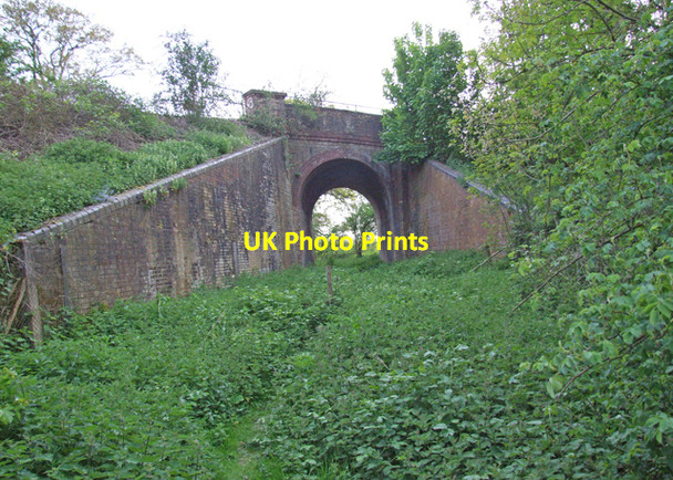 Photo 6"x4" Railway Bridge Bearsted c2009