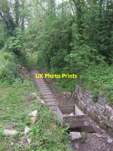 Photo 6"x4" Reconstructed tramway Pen y Foel\/SJ2621 c2009