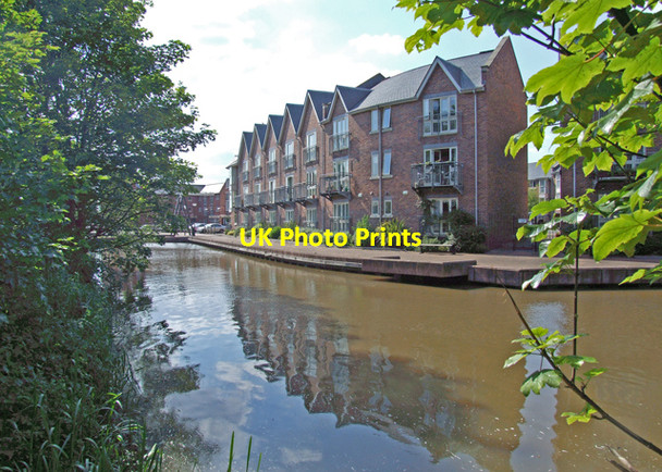 Photo 6"x4" Canalside apartments Chester c2009