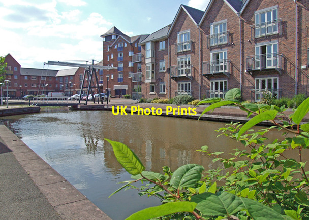 Photo 6"x4" Canalside apartments Chester c2009 P1