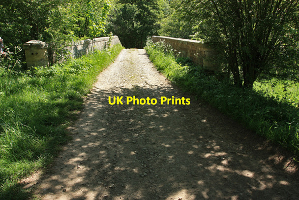 Photo 6"x4" Bow Bridge Rievaulx c2009