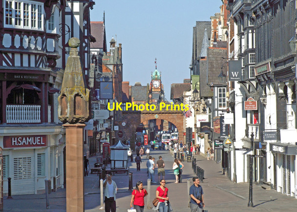 Photo 6"x4" Eastgate Street Chester c2009 P1