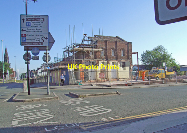 Photo 6"x4" Demolition by dismantling Chester c2009