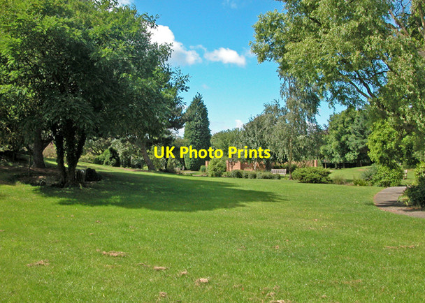 Photo 6"x4" Cemetery gardens Chester c2005