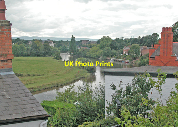 Photo 6"x4" River view Chester c2005