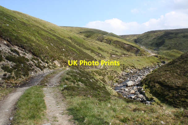 Photo 6"x4" Track above Elrick Burn Meall nan Laogh\/NH6910 c2009