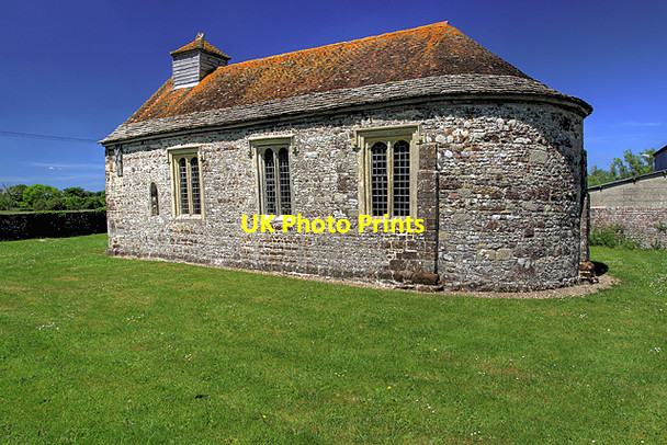 Photo 6"x4" Winterborne Tomson: Parish Church of St Andrew Winterborne Tomson c2009