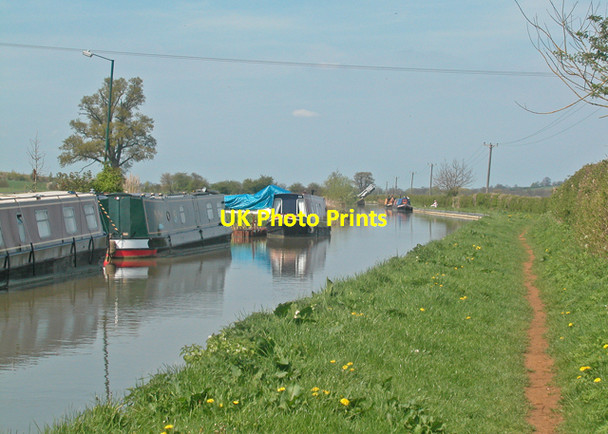 Photo 6"x4" Oxford Canal Twyford\/SP4736 c2004