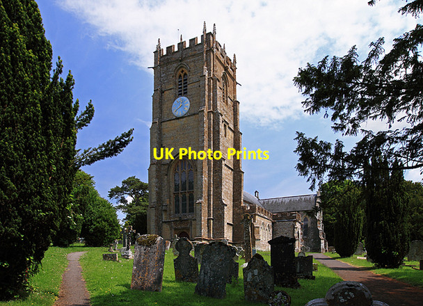 Photo 6"x4" Whitchurch Canonicorum: Parish Church of St Candida and Holy Cross Whitchurch Canonicorum c2009