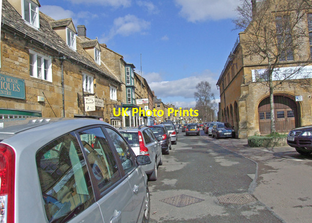 Photo 6"x4" High Street Moreton-in-Marsh c2009