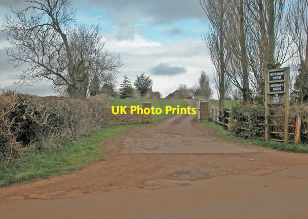 Photo 6"x4" Oxfordshire farm Banbury\/SP4540 c2006