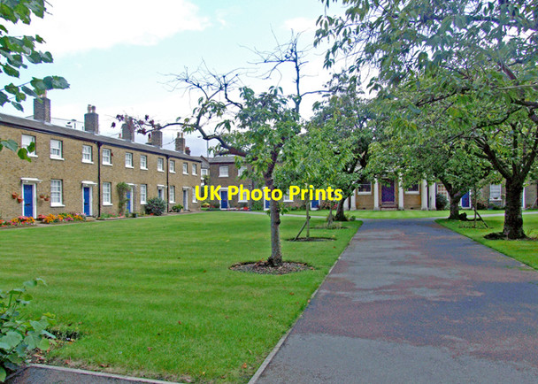 Photo 6"x4" Queen Elizabeth's College and Lambard House Greenwich\/TQ3977 c2008 P1