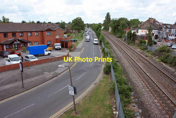 Photo 6"x4" Selby Street and the railway line Kingston upon Hull c2009
