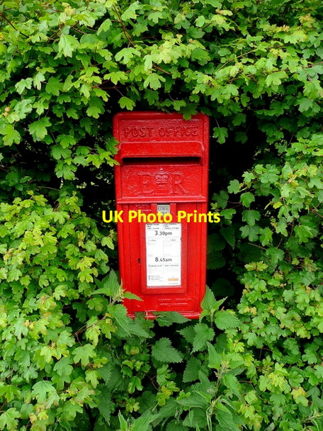 Photo 6"x4" Postbox near Greyfriars Llangattock-Vibon-Avel c2009