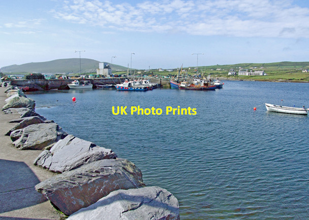 Photo 6"x4" Portmagee (An Caladh) harbour Portmagee c2008