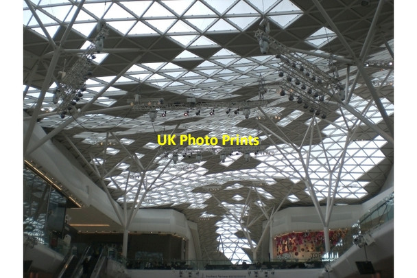 Photo 6"x4" Ceiling at Westfield Shopping Centre W12 Hammersmith\/TQ2279 c2009