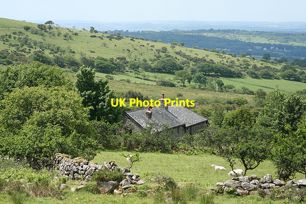 Photo 6"x4" Walkhampton: Routrundle Sampford Spiney c2009
