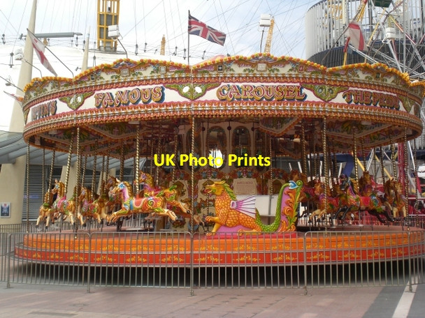 Photo 6"x4" Carousel at the O2 Centre Greenwich\/TQ3977 c2009