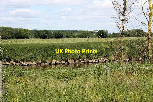 Photo 6"x4" River Severn stone banks Church End\/SO8341 c2009