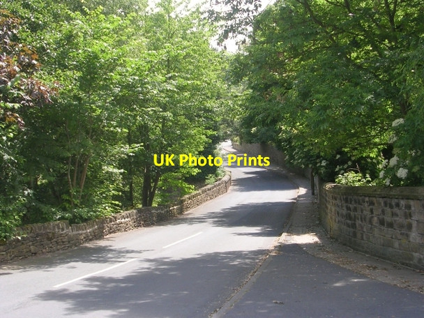 Photo 6"x4" Narrow Lane - Harden Road Harden\/SE0838 c2009