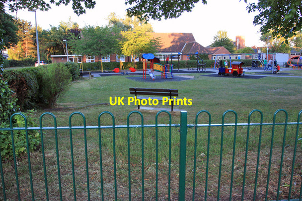 Photo 6"x4" Playground and Village Hall, Brough Elloughton c2009
