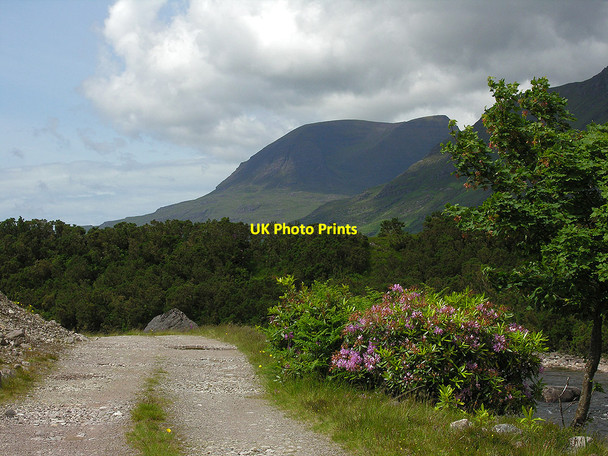 Photo 6"x4" Track by the River Torridon Annat\/NG8954 c2009