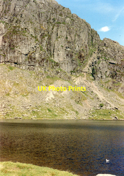 Photo 6"x4" Part of Pavey Ark and Stickle Tarn Stickle Tarn c1990