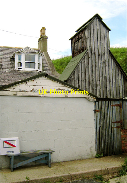 Photo 6"x4" Sandend: smoke kiln Sandend c2009