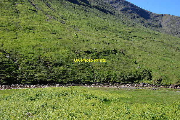 Photo 6"x4" Bend in the River Etive Allt Fionn Ghlinne\/NN2251 c2009