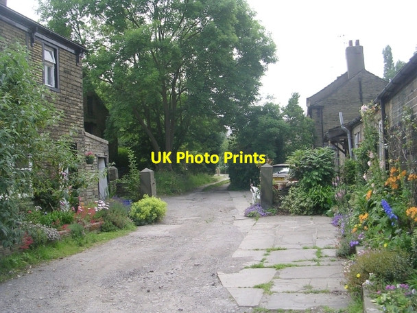 Photo 6"x4" Bowling Alley Terrace - Bowling Alley Brighouse\/SE1423 c2009