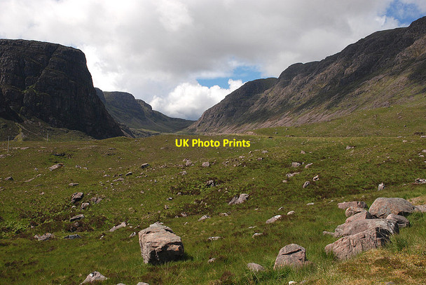 Photo 6"x4" View towards Coire na B\u00c3\u00a0 Sanachan c2009